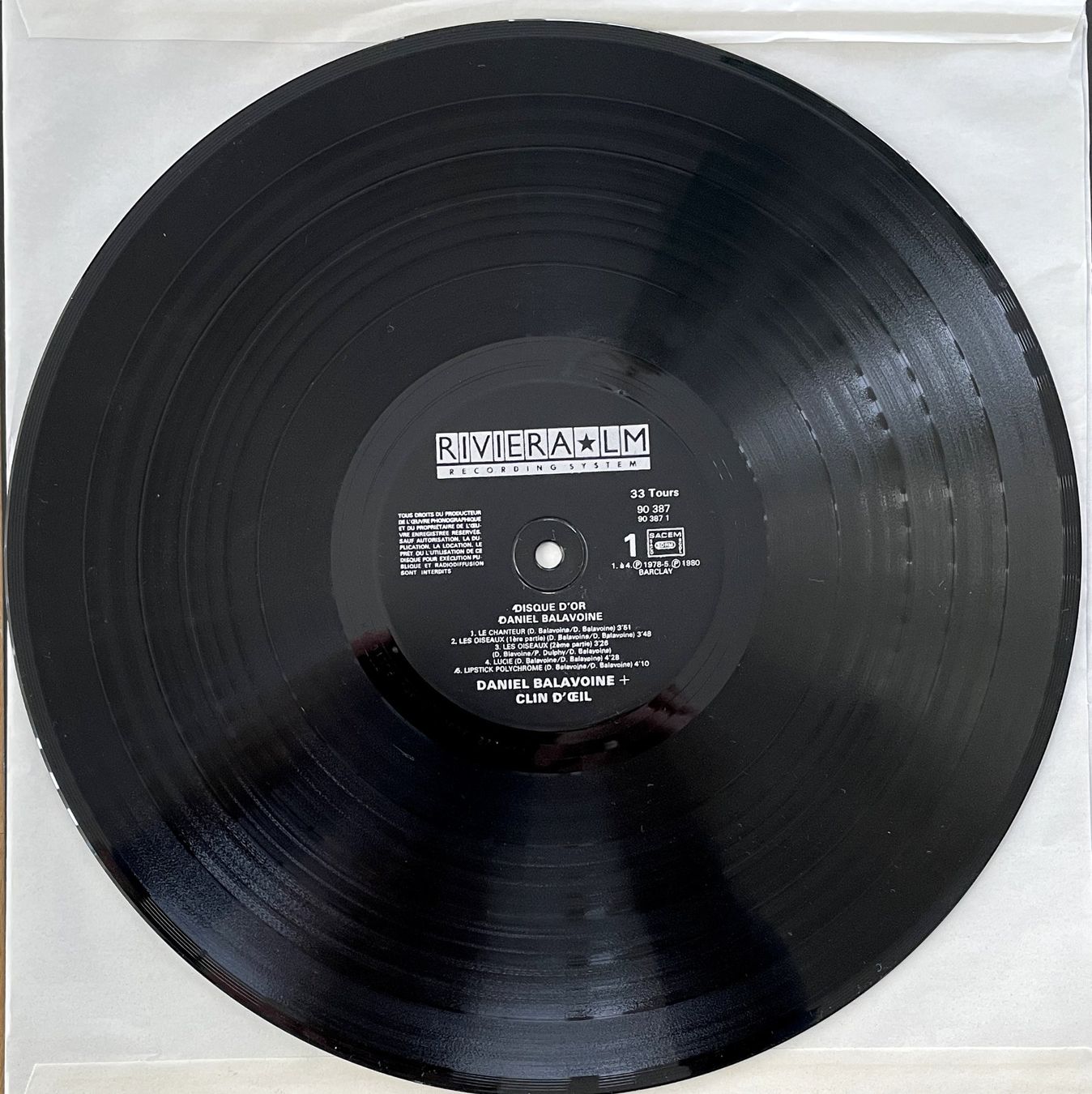 Dischi in vinile: Daniel Balavoine 4 LP's - Parfait état – Usato da Savagnier venduto da Ne2065 4