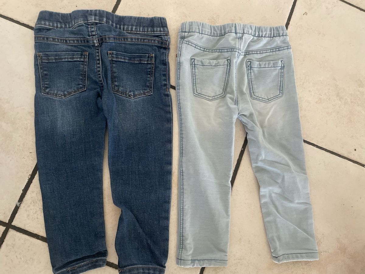 Hosen: 2 Mädchen Jeans Gr. 92 guter Zustand – Gebraucht aus Obergerlafingen von cabo4 1