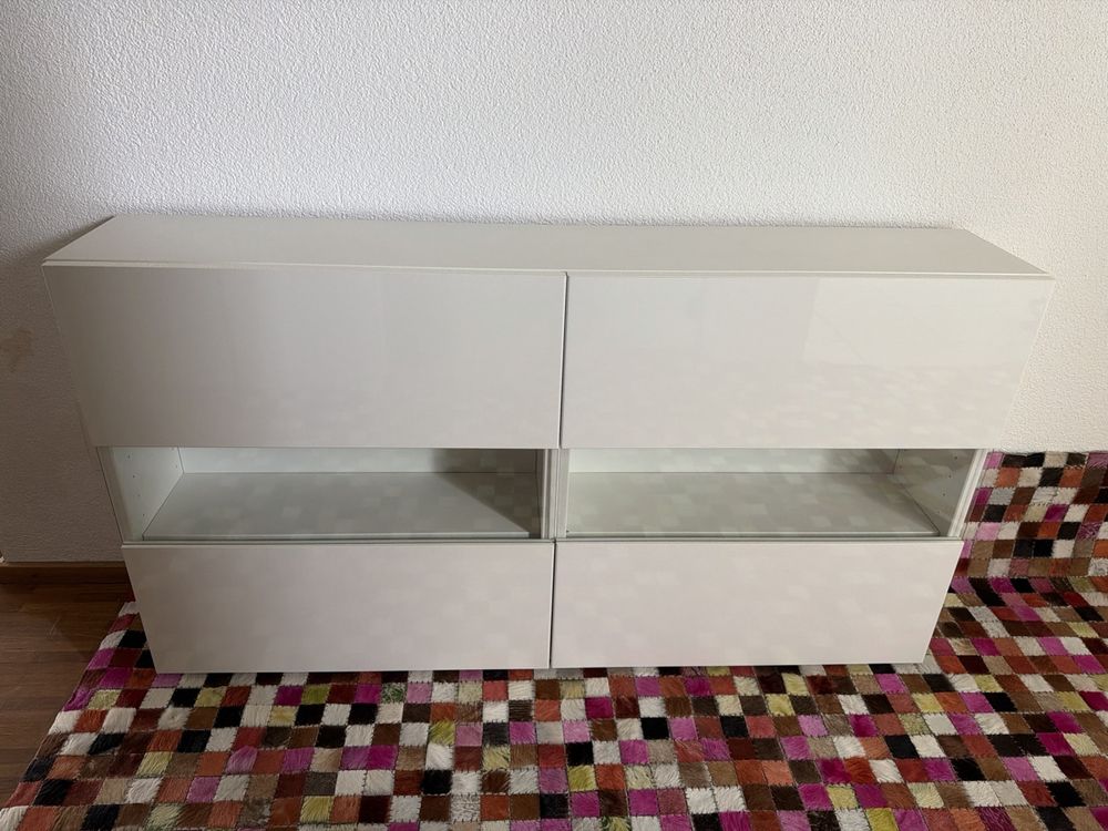 IKEA Besta Tofta Schrank, Weiss, (Gebraucht) in Morgarten für CHF 10 ...