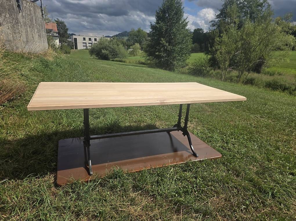 Tische: Beizentisch massiv Ulme 220x100 – Gebraucht aus St. Gallen von Rene123 3