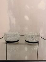 Vintage Glas Wand/ Deckenlampen aus den 70er Jahren