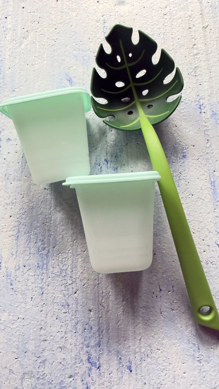 Cucchiai: Schöpfkelle "Jungle Spoon" + Vorratsdosen mit Deckel – Nuovo (secondo la descrizione) da Bern venduto da lac_8m2r 2
