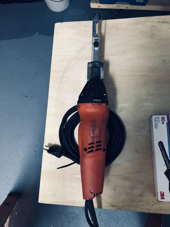 Zona 37-790 Fingerschleifer – Federbelastet, 3/4 Zoll Breit, Mit 320er Schleifband