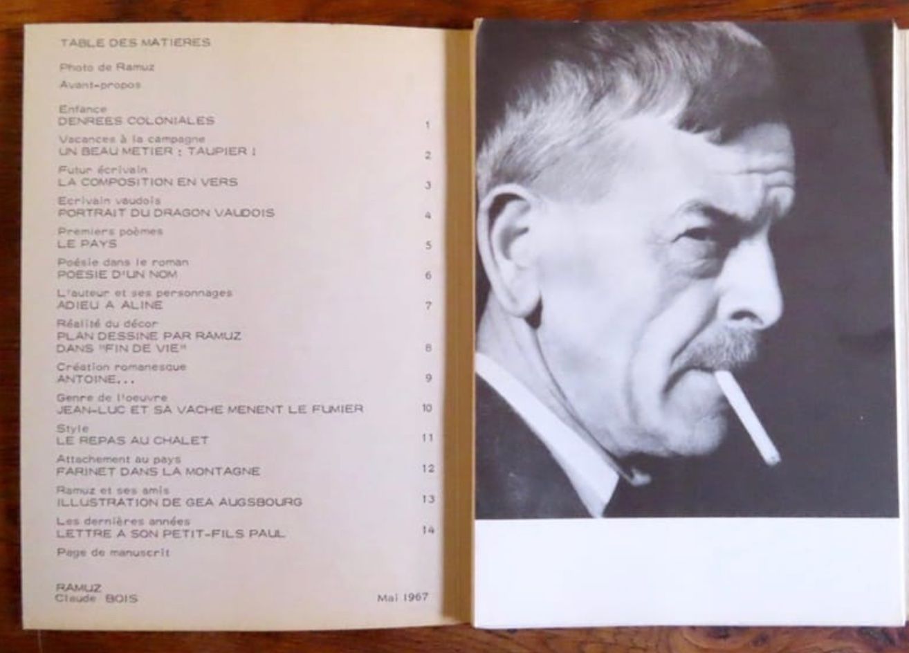 Libri: C. F. Ramuz. – Usato da Le Locle venduto da LibrairieLaBergerie 1