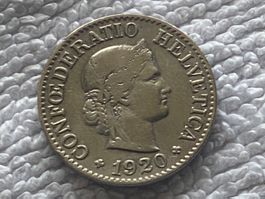 10 centimes/rappen 1920