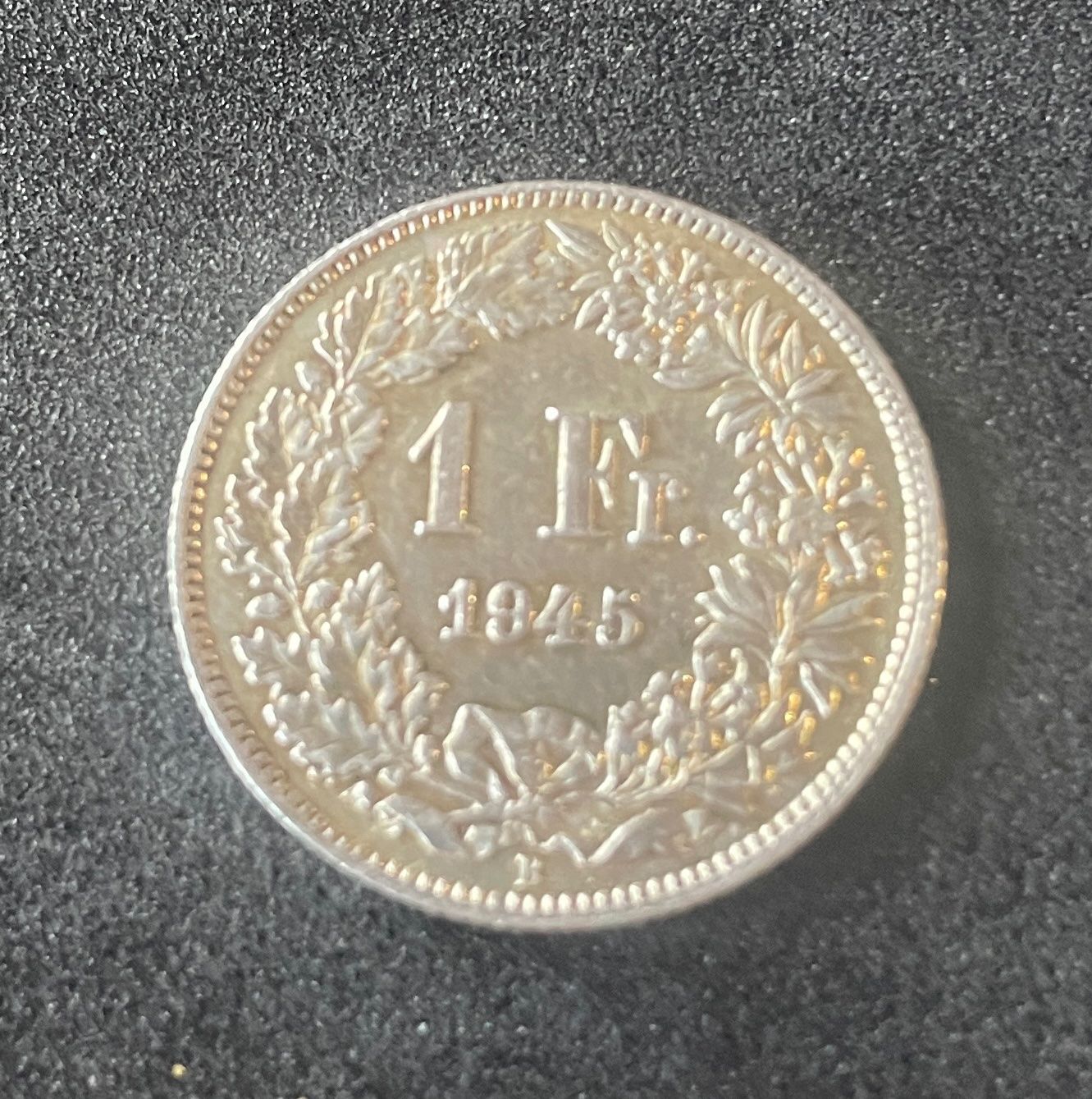 Toutes les monnaies: 1 Franken Silber 1945 Unz – D'occasion à Les Bayards par Kreuch