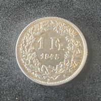 1 Franken Silber 1945 Unz