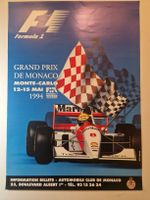 F1-Plakat vom Grand Prix von Monaco von 1994 (A.Senna)