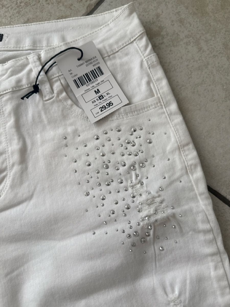 Pantaloni: Neue Schort Gr.M, Stretch – Nuovo e nell'imballaggio originale da Waltenschwil venduto da lina-04 1