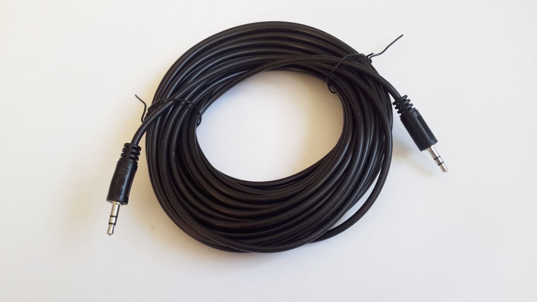 Cavi: Audiokabel 2x 3.5 mm Klinke Stereo, 10 m – Nuovo e nell'imballaggio originale da St. Gallen venduto da cointec 1