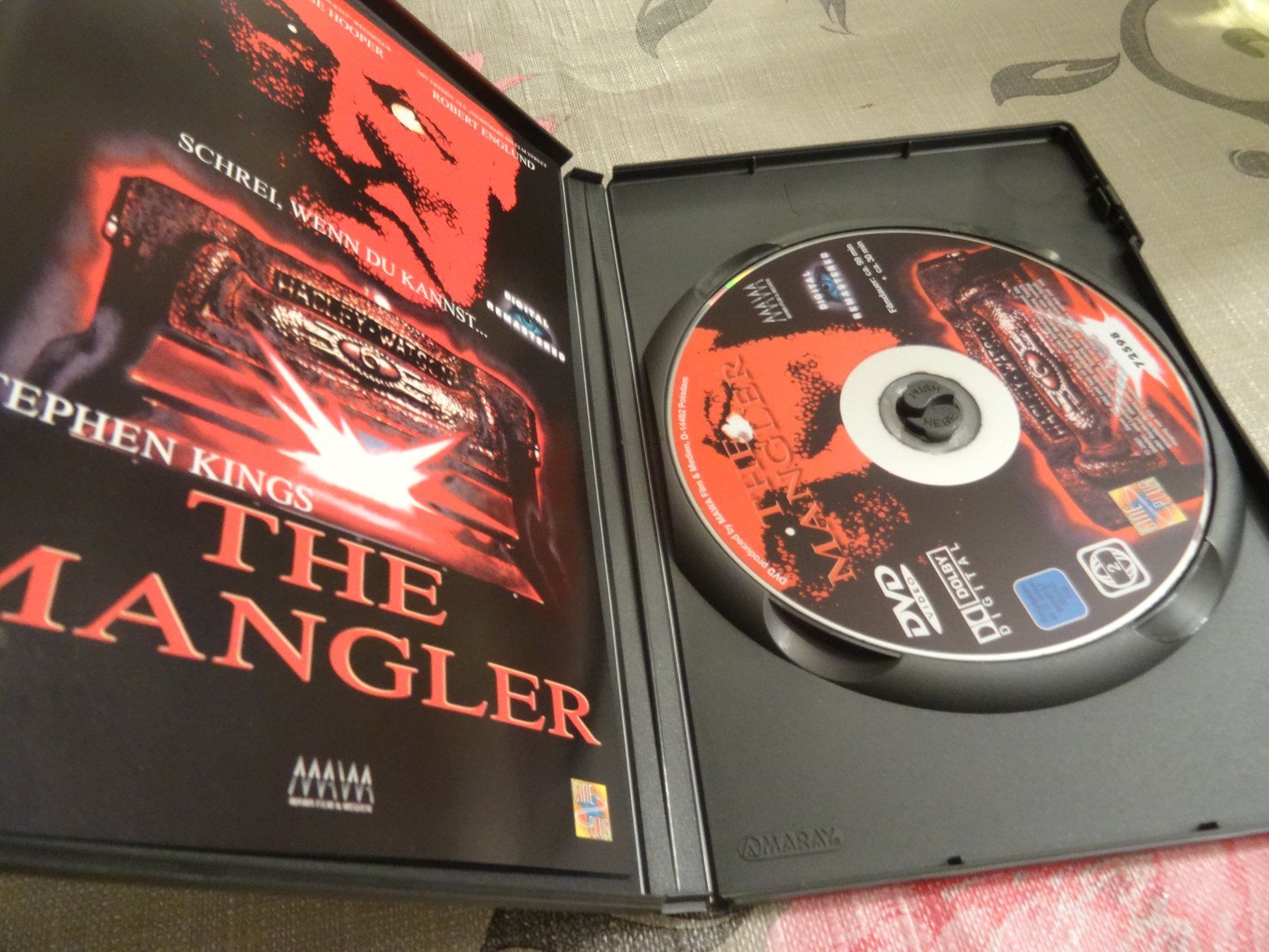 Tutti i DVDs: The Mangler DVD - Stephen King Horror – Usato da Olten venduto da Disc-Verkauf 1
