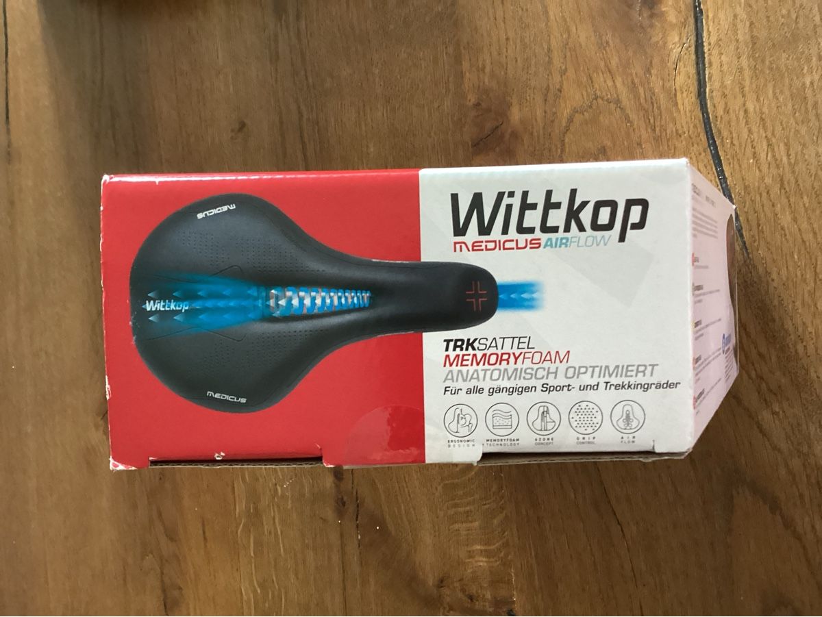 Ersatzteile: Super bequemer Medicus TRK Velosattel  – Neu (gemäss Beschreibung) aus Buchberg von LA4EEE 1
