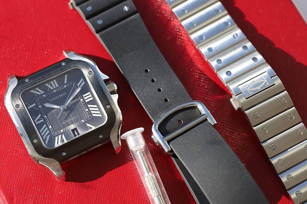 Cartier Uhren: Cartier Santos WSSA0037 – Gebraucht aus Wollerau von RekociTimepieceGmbH 8