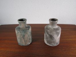 Kleine Ruscha Art Fat Lava Studiokeramik Vasen 60s 70s