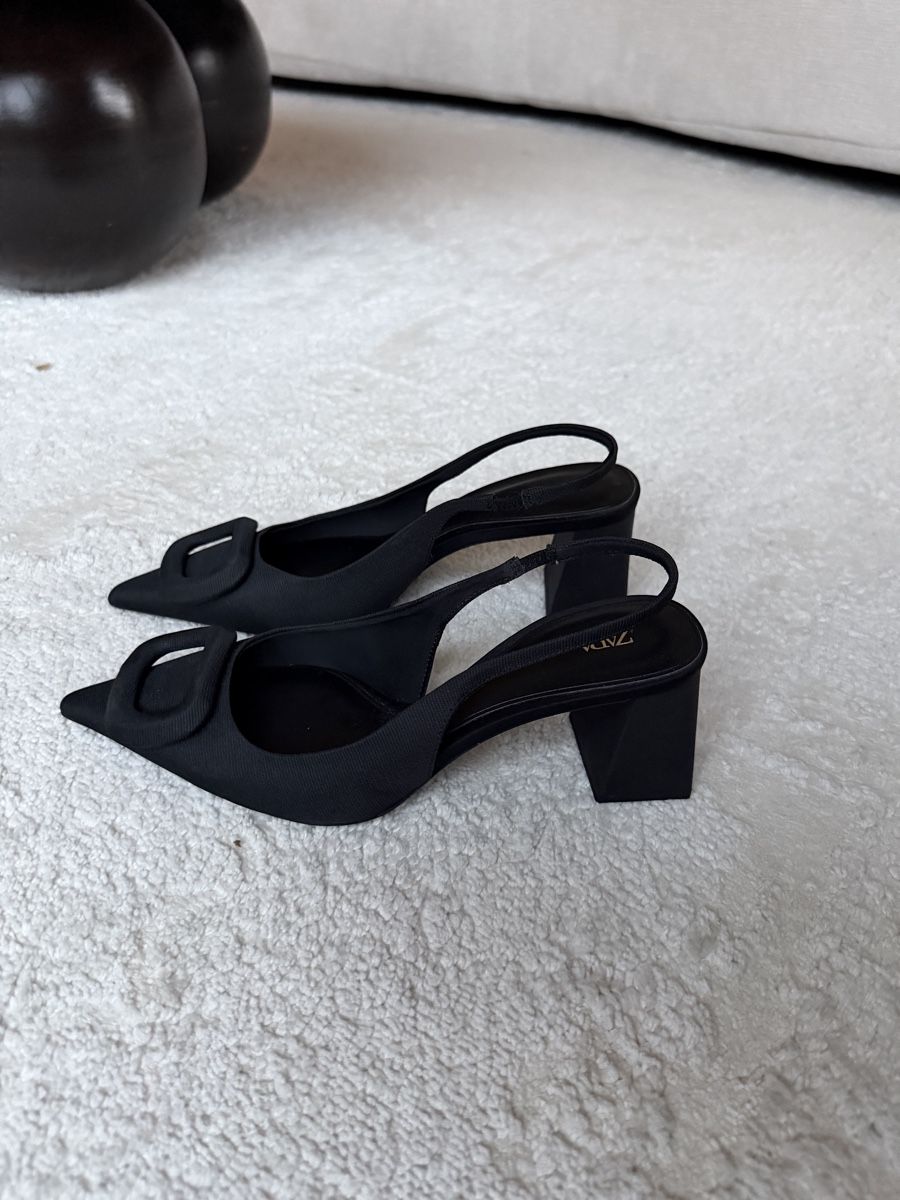 Zara Scarpe da donna: Zara Slingback Pumps, Black, Size 37 – Nuovo (secondo la descrizione) da Dübendorf venduto da ilianalou 2