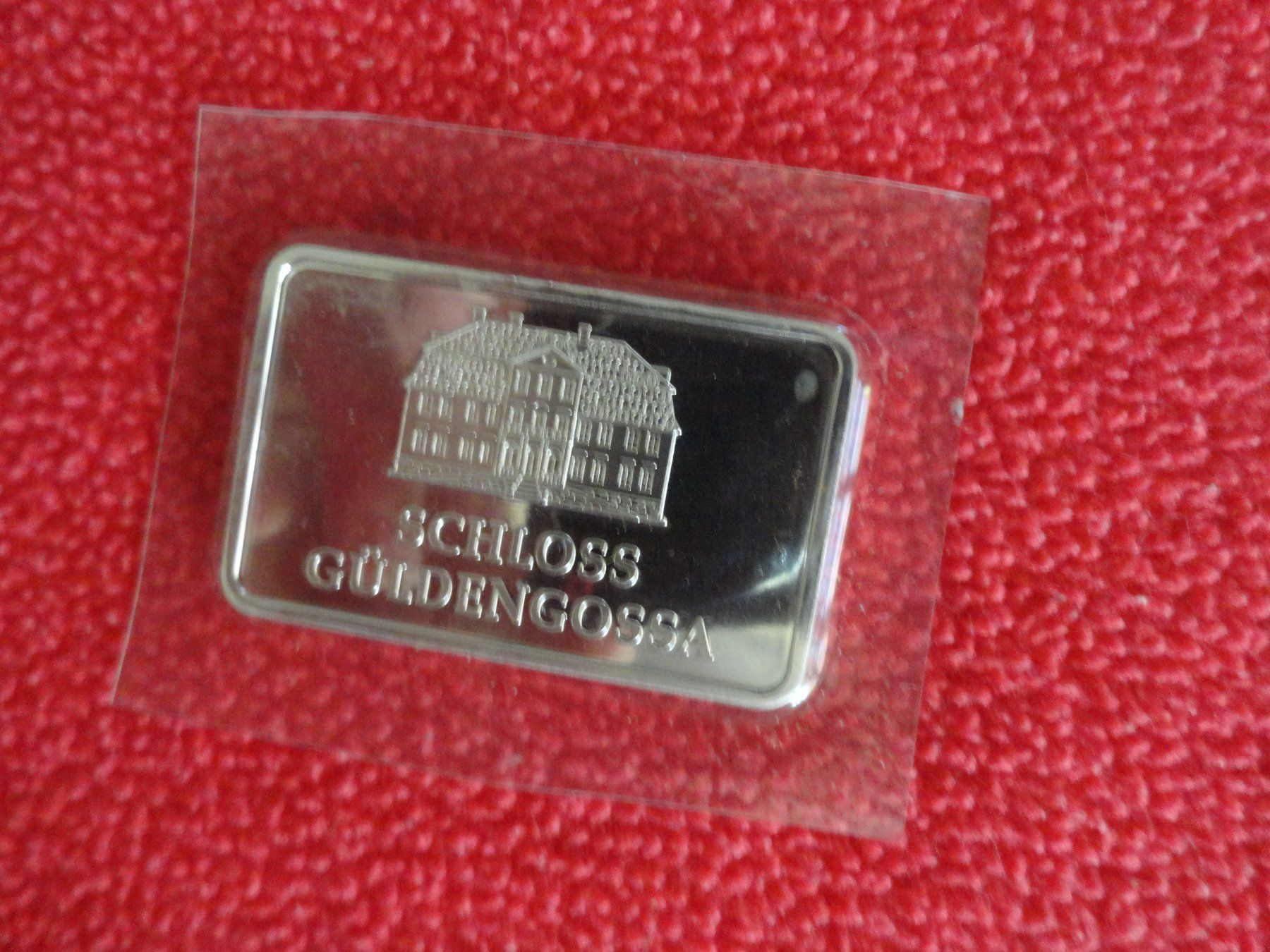 Métaux précieux: 1 UNZE FINE SILVER - SCHLOSS GÜLDENGOSSA – Neuf avec emballage d'origine à Gerlafingen par Shiva_74 5