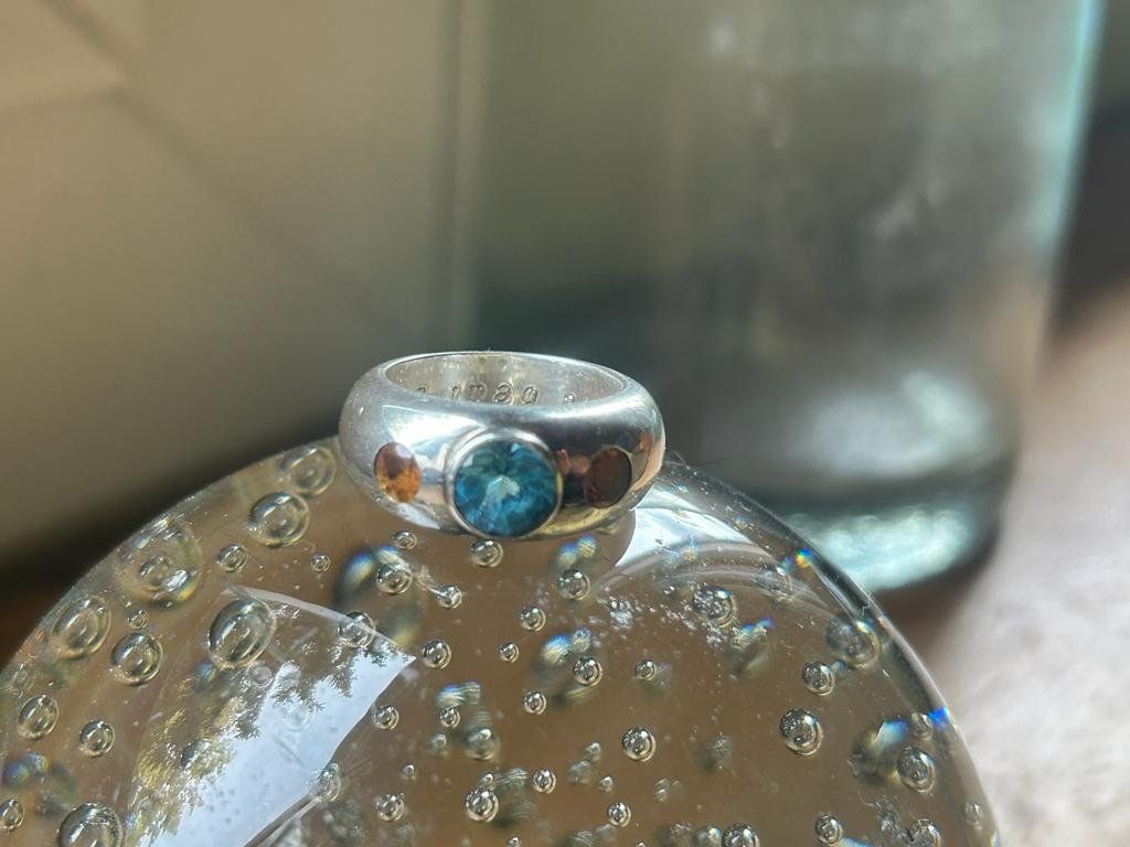 Anelli: Silber Ring Topas & Citrine – Usato da Schaffhausen venduto da amwr 1