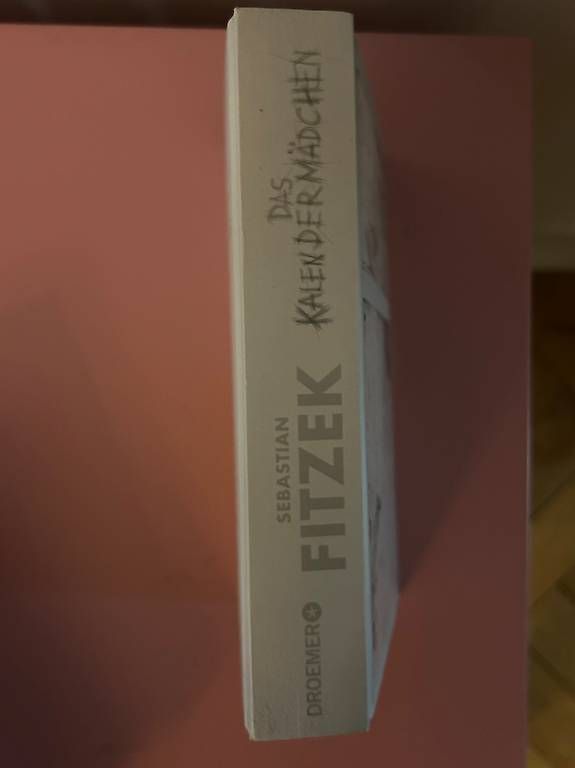 Libri: Sebastian Fitzek - Das Kalendermädchen – Usato da Bern venduto da Nina_F 3
