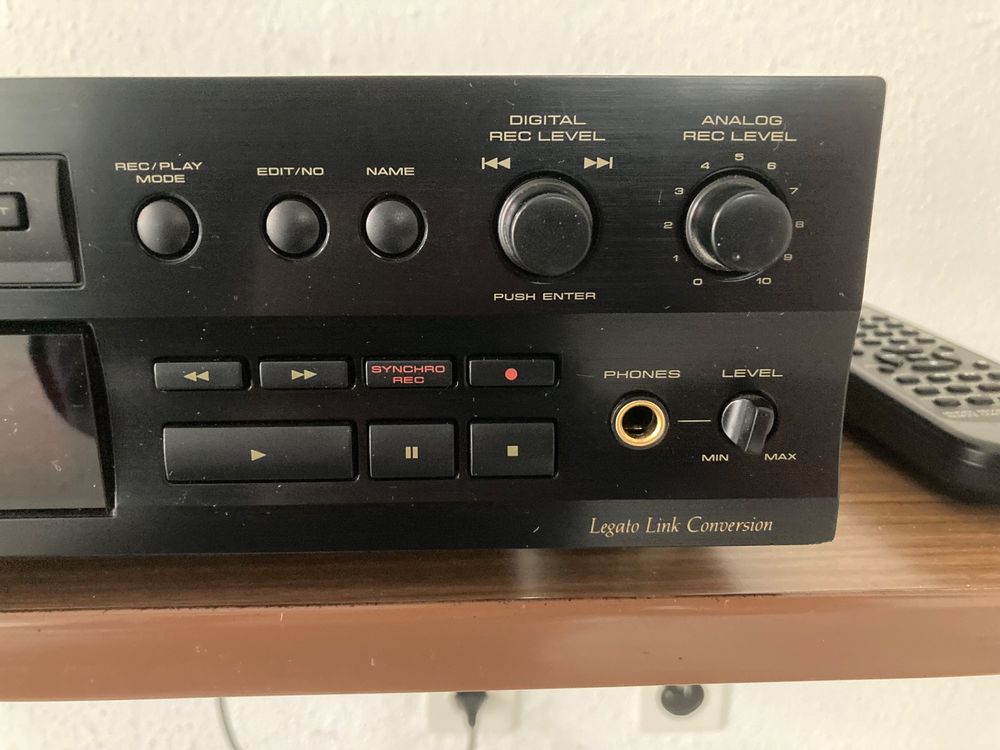 Pioneer Minidisc Recorder MJ-D508 mit Fernbedienung | Kaufen auf Ricardo