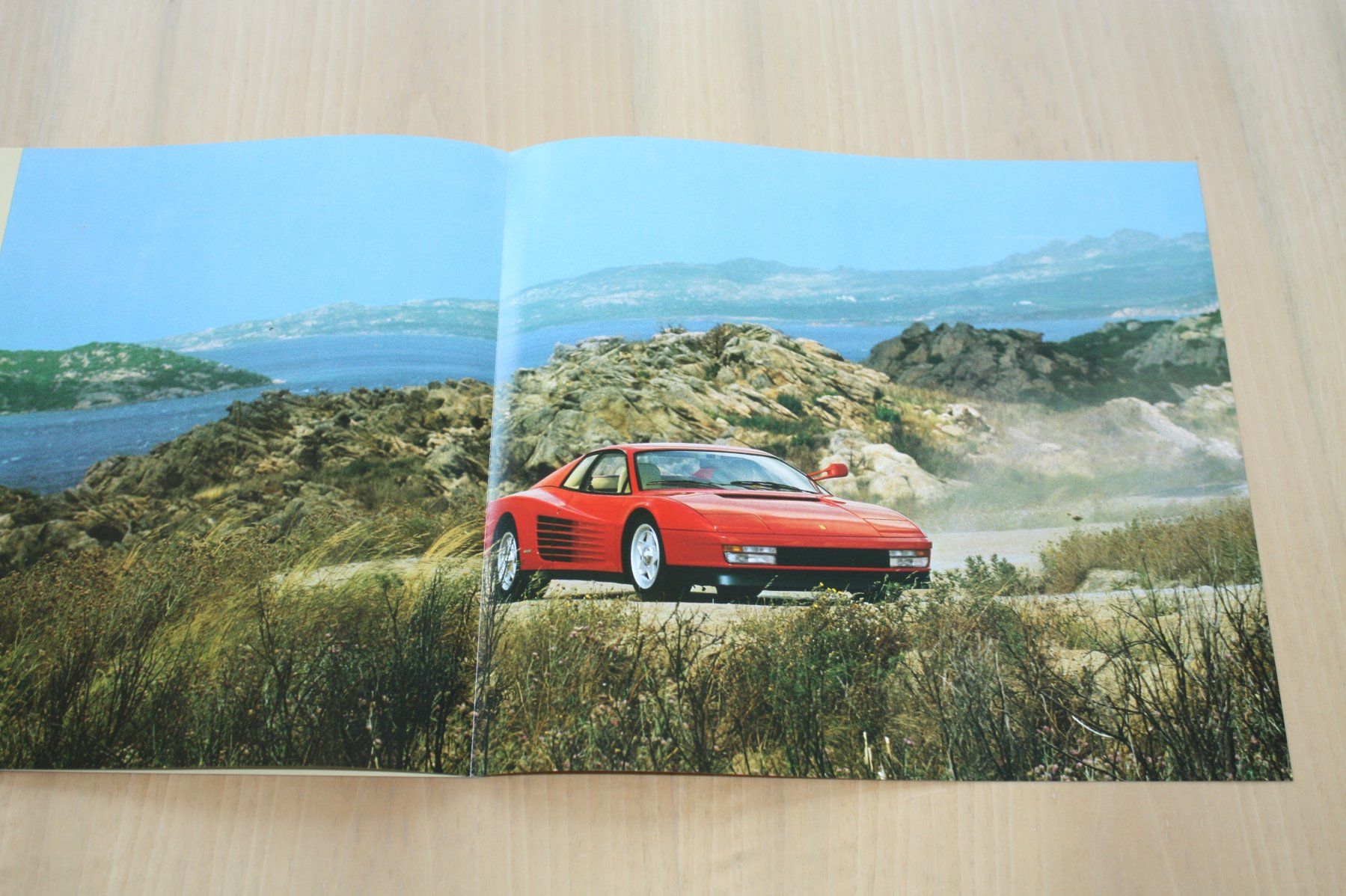 Ferrari Documenti: Ferrari Testarossa Prospekt 1988 – Usato da Wikon venduto da erwin400 3