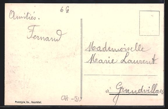 Cartoline postali: AK Boncourt, Le Theatre – Usato da Berlin venduto da bartko-reher 1