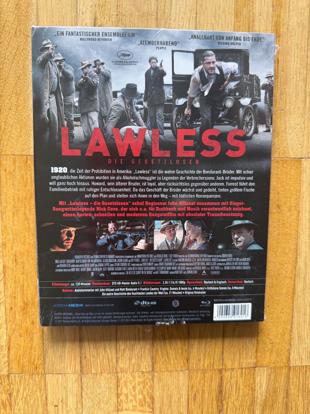 Tutti i DVDs: LAWLESS. (BLU-RAY)  OVP – Nuovo e nell'imballaggio originale da Basel venduto da san_2qlq 1