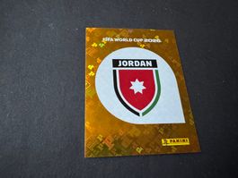 Panini FIFA Fussball WM 2026 Sticker Wappen Jordan JOR 1