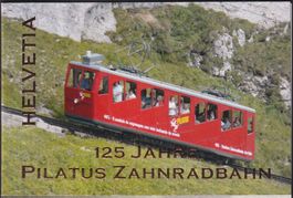 2014: Nr.1508 (Markenheft): Zahnradbahn gestempelt.