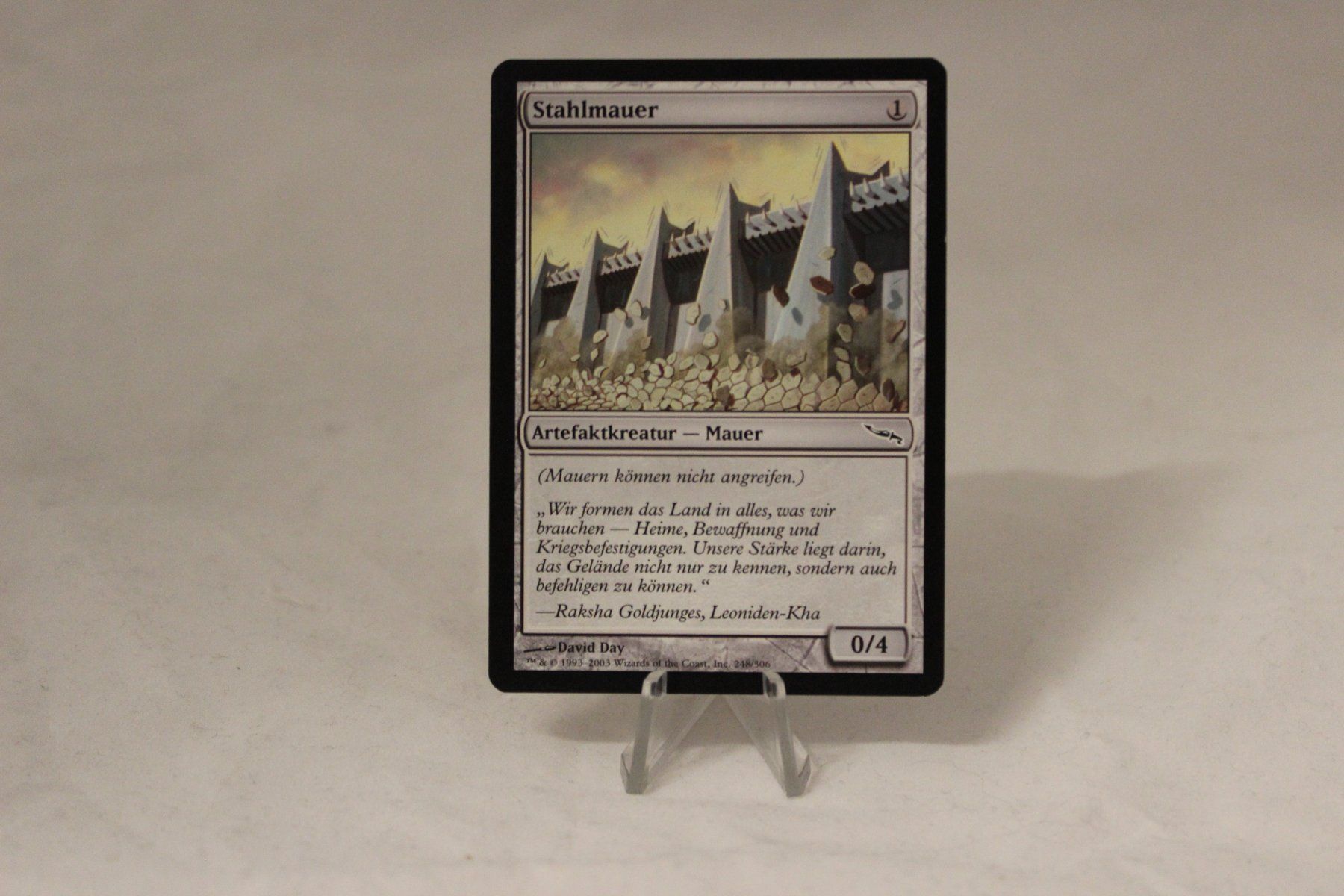 Magic The Gathering Sammelbilder & Trading cards: Stahlmauer - Magic – Gebraucht aus Dulliken von Sefty
