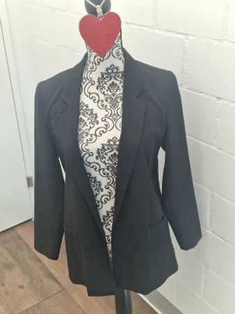 Klassischer Damen Blazer in Schwarz h&m Gr 36 gebraucht