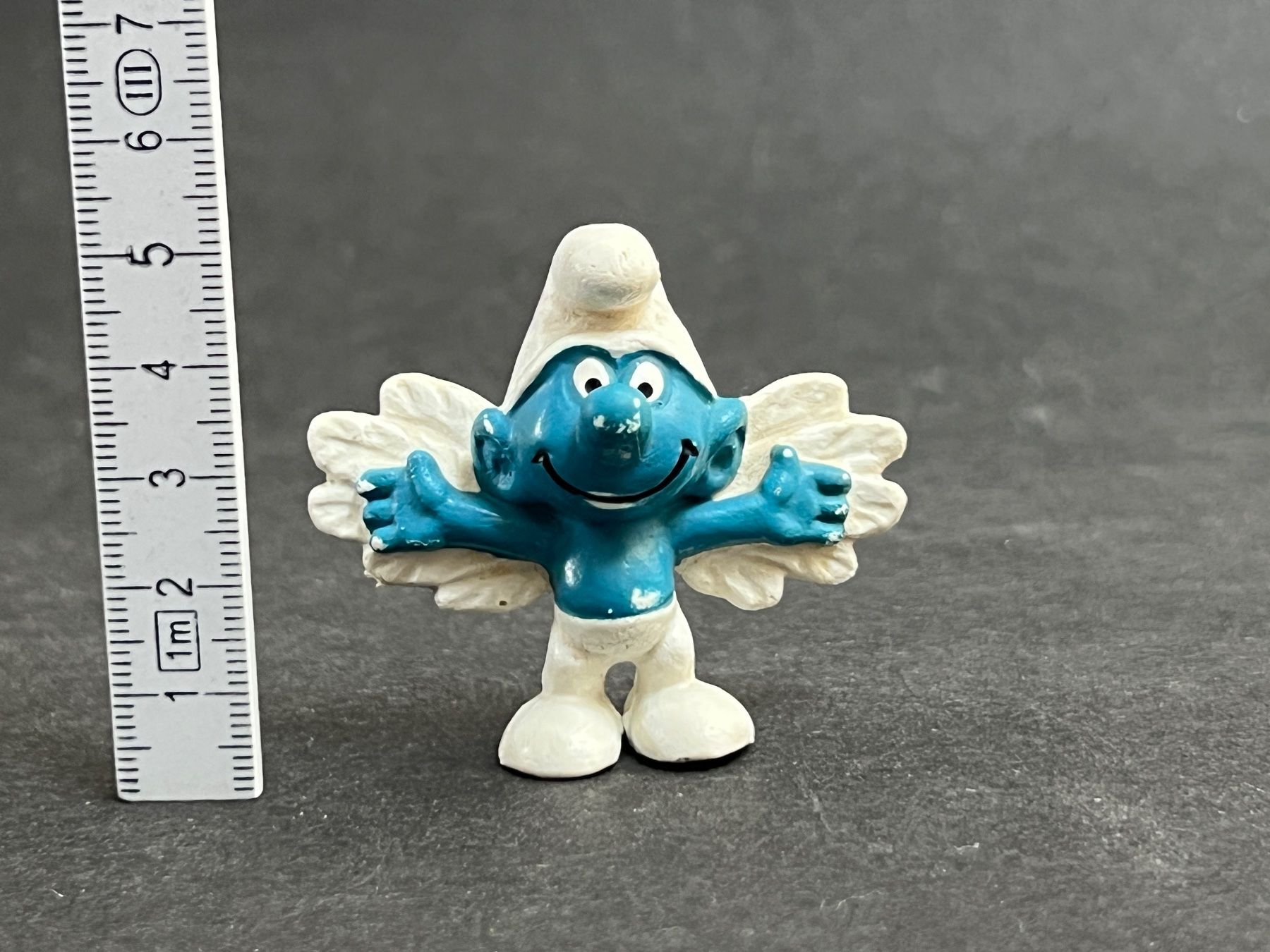 Bullyland Statuette: 20071: Fliegender Schlumpf - BULLY - – Usato da Ennetbaden venduto da mapa05 1