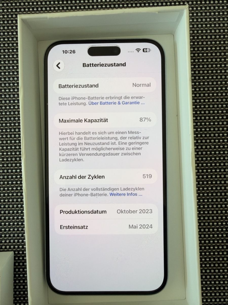 Apple Portables: iPhone 15 Plus 128 GB – D'occasion à Wildegg par Garfield189 5
