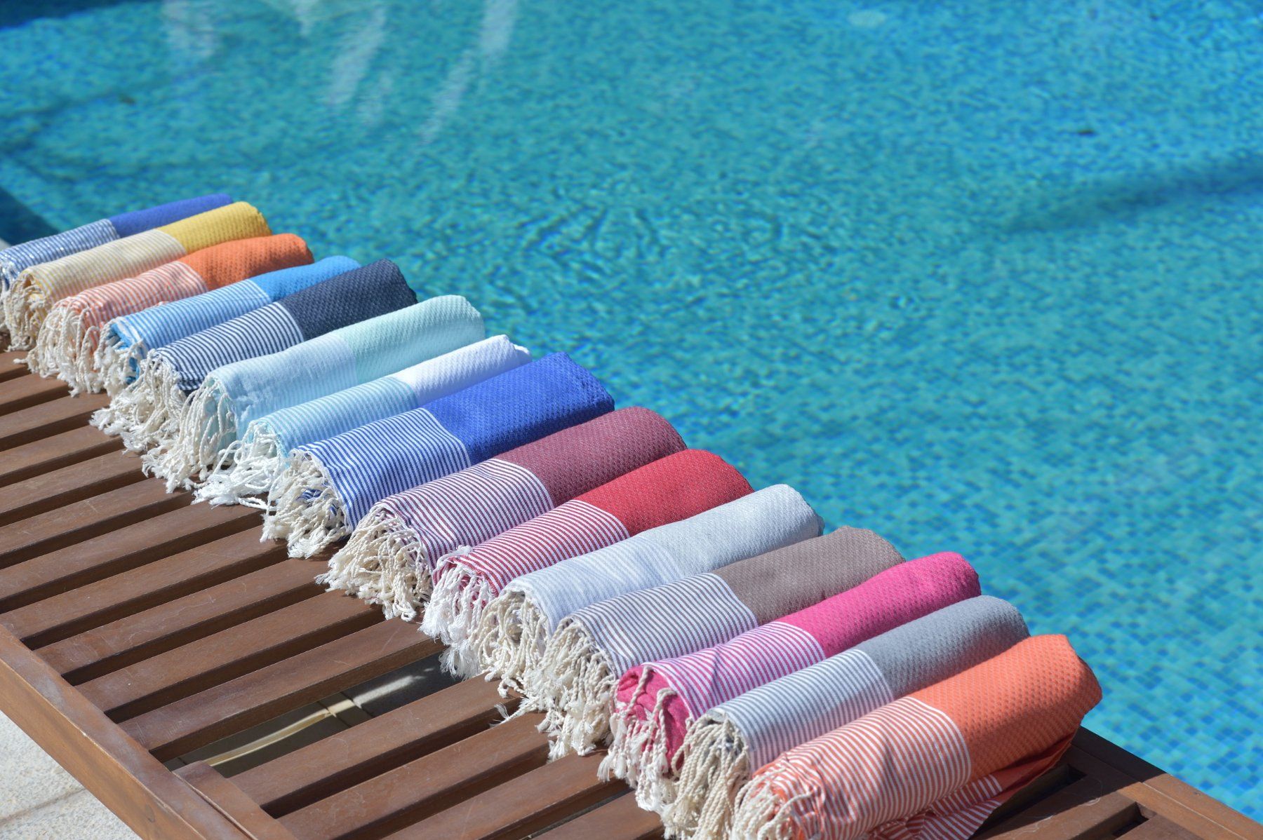 Teli da bagno: Badetuch , Hamam Tuch , Strandtuch – Nuovo e nell'imballaggio originale da Hüntwangen venduto da Elyha 3