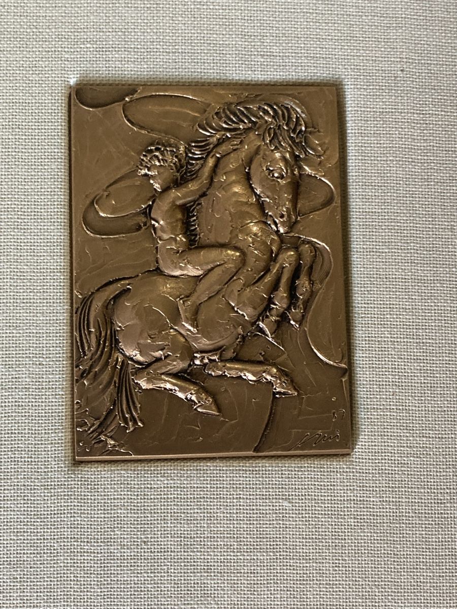 Medaillen: Plakette Tramelan von Hans Erni – Gebraucht aus Lenzburg von Sgigr