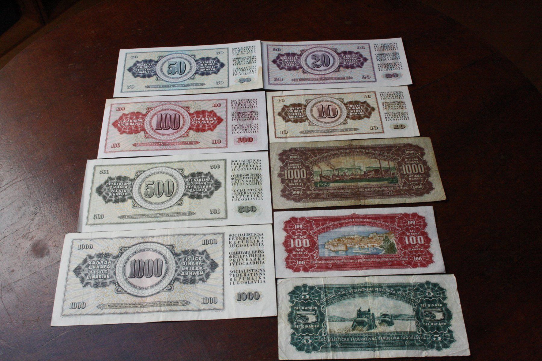 Banconote: Yougoslavie 1955-1981 – Usato da Cormondrèche venduto da Hermes.monnaies 1