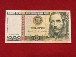 Billet Pérou 🇵🇪 neuf 