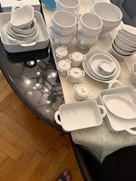Pillivuyt Geschirr Set Weiss