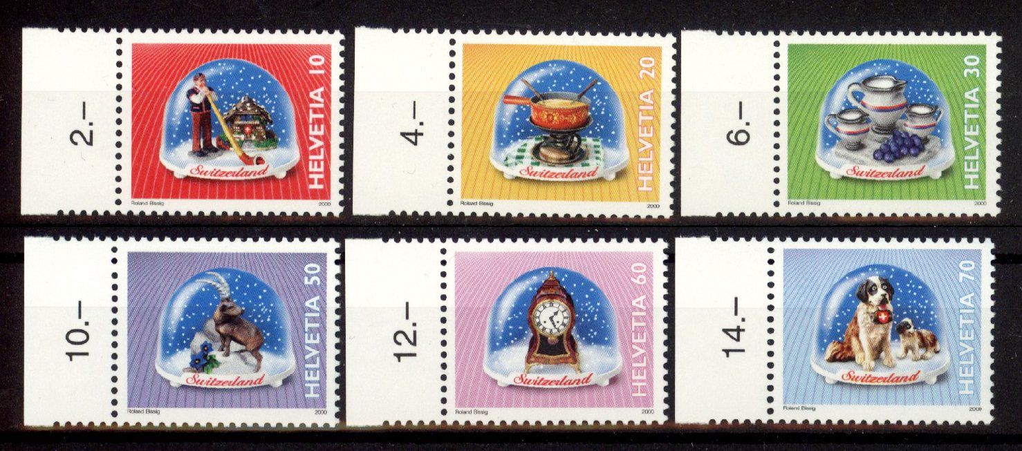 Tutti i francobolli: 2000, Dauermarken Souvenir ** – Usato da Willisau venduto da Vollstempel