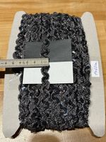 Textilband Bordüre mit Pailletten