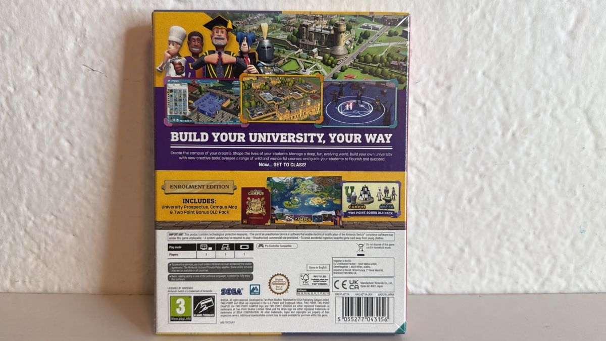 Nintendo Giochi: Two Point Campus Enrolment Edition Nintendo Switch BRAND NEW – Nuovo e nell'imballaggio originale da Ehrendingen venduto da bubulence 1
