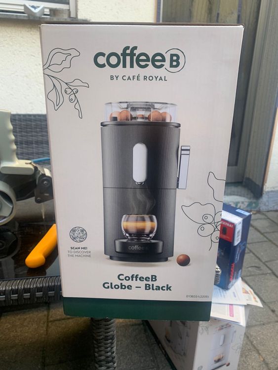 Customize CupSize I CoffeeB Globe coffee machine 