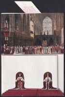 Klapp-AK Coronation of King and Queen of