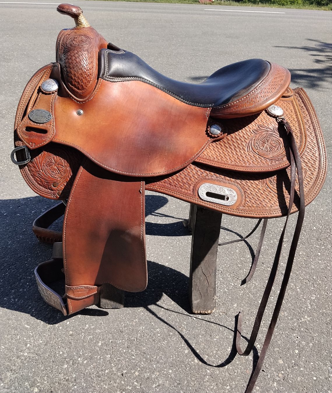 Selle & Accessori: Deuber und Partner Westernsattel  – Usato da Wohlen b. Bern venduto da PiaKunz