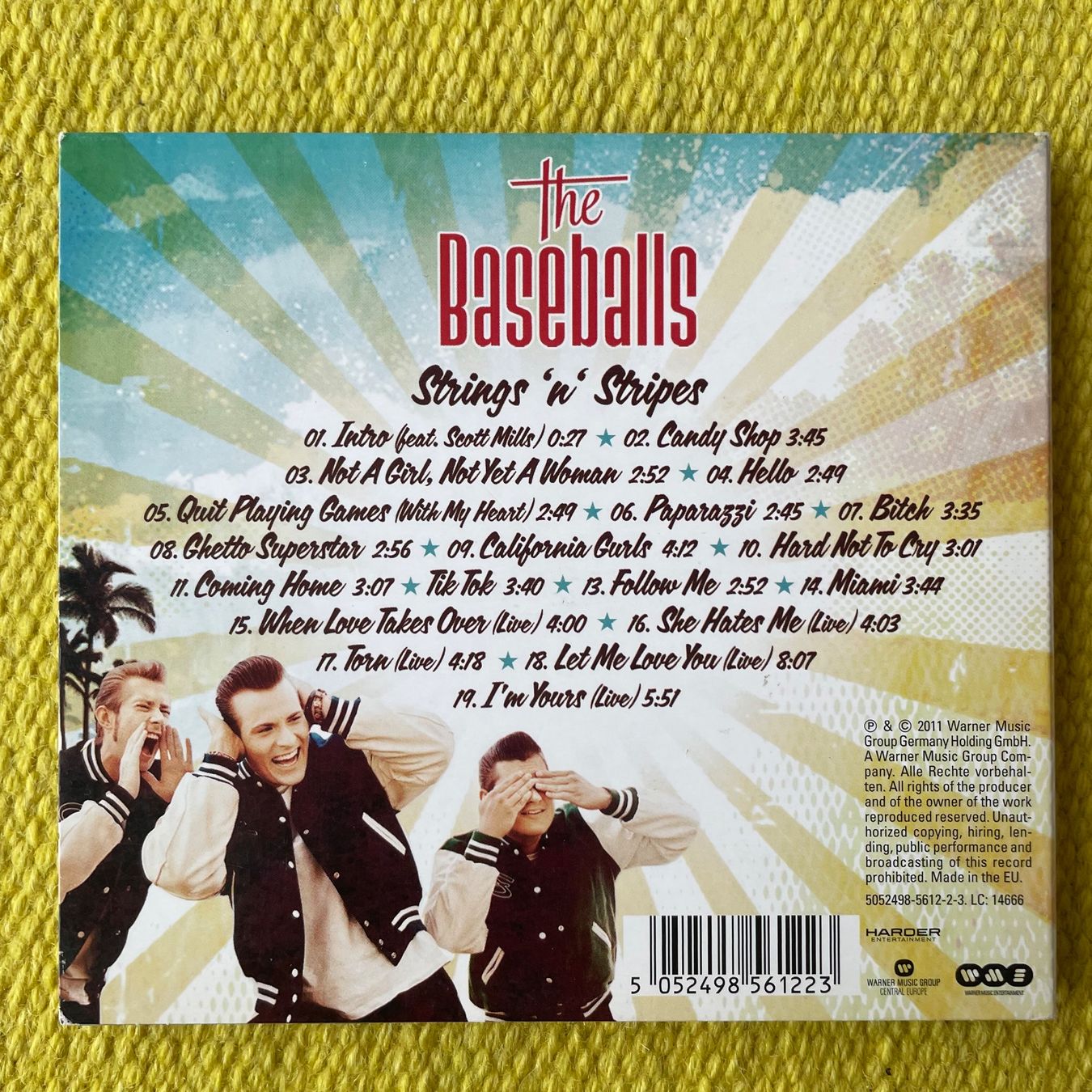 CD: THE BASEBALLS-STRINGS N STRIPES DELUXE EDI (DIGIPACK) – Usato da Rorschacherberg venduto da CD-Roli 1