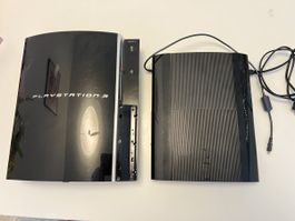 2x Sony PlayStation 3 PS3 FAT & Slim – Defekt / Bastler