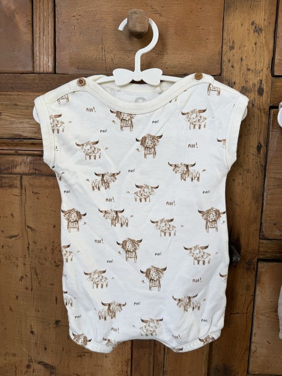 Combinaisons courtes Next bébé 3 mois - vaches Highlands 😍 (Neu und ...