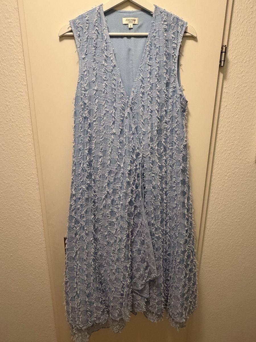 Vestiti: Designer Sommer Kleid Gr S hellblau, luftig – Nuovo (secondo la descrizione) da Muttenz venduto da stoeberi01