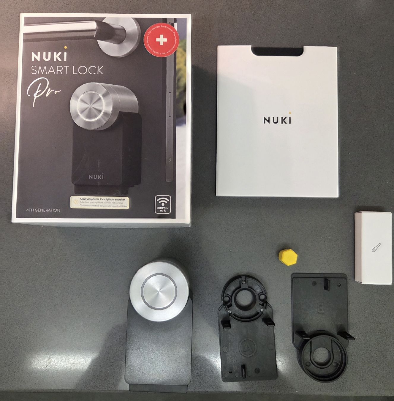 Schlüssel: Smart Lock Nuki Smart Lock Pro 4. Generation komplett – Gebraucht aus Hinwil von Dave_p4