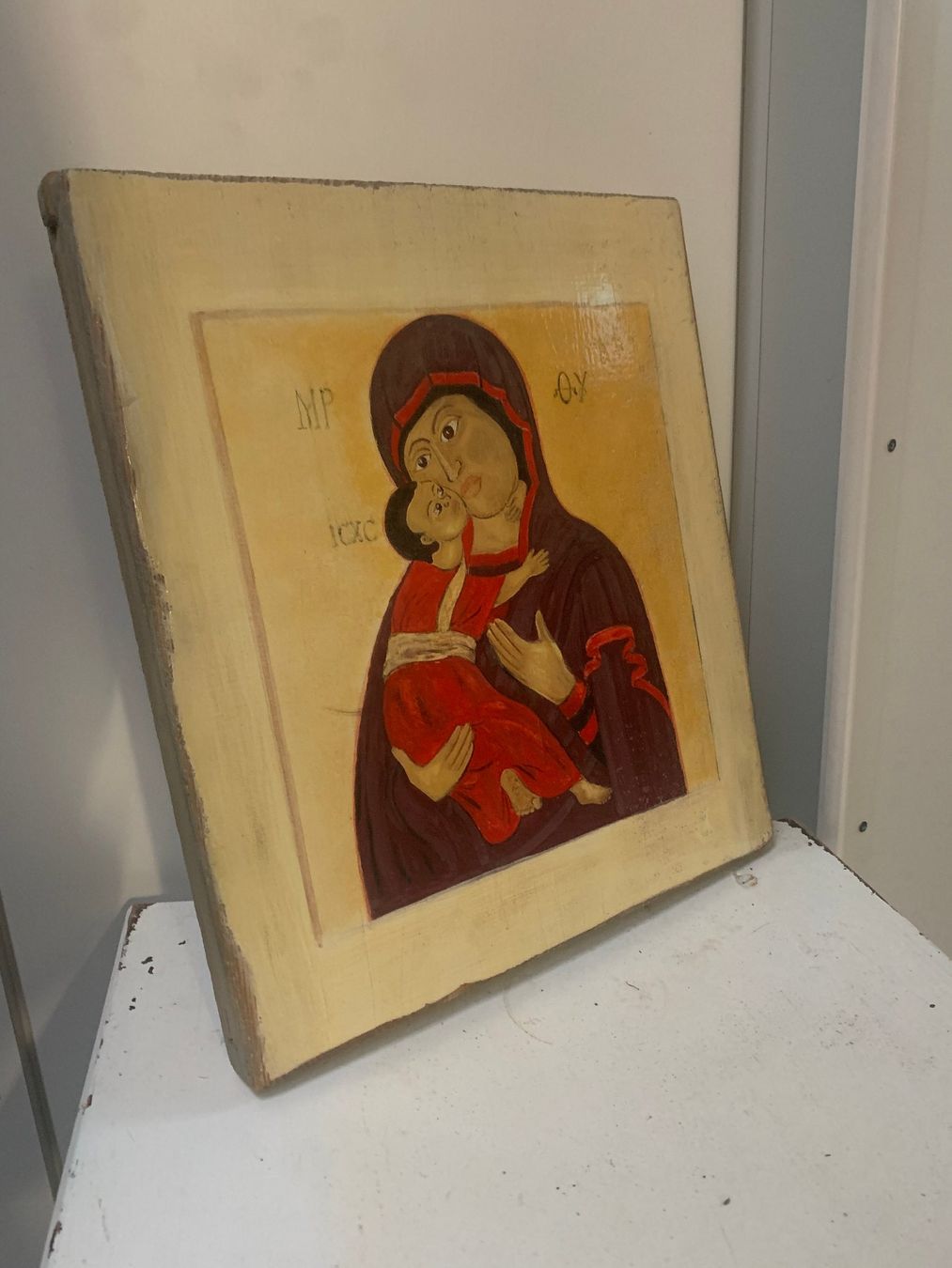 Dipinti: Ikone Maria mit Kind – Usato da St. Gallen venduto da Miousch