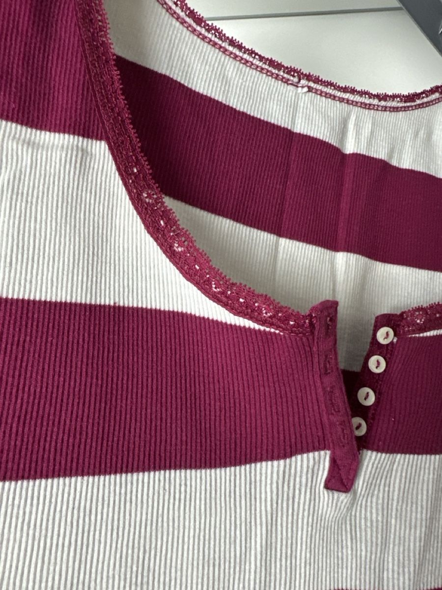 H&M Top: Zwei gestreifte Sommer Tops, Grösse L – Usato da Aarburg venduto da Tonija 3